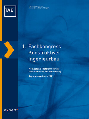 cover image of 1. Fachkongress Konstruktiver Ingenieurbau